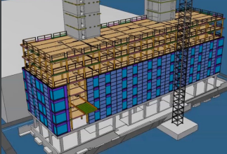 18 Storey CLT Brock Commons – Construction Modeling